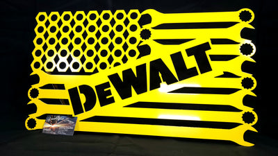 Dewalt Tool Flag - Wheat State Designs