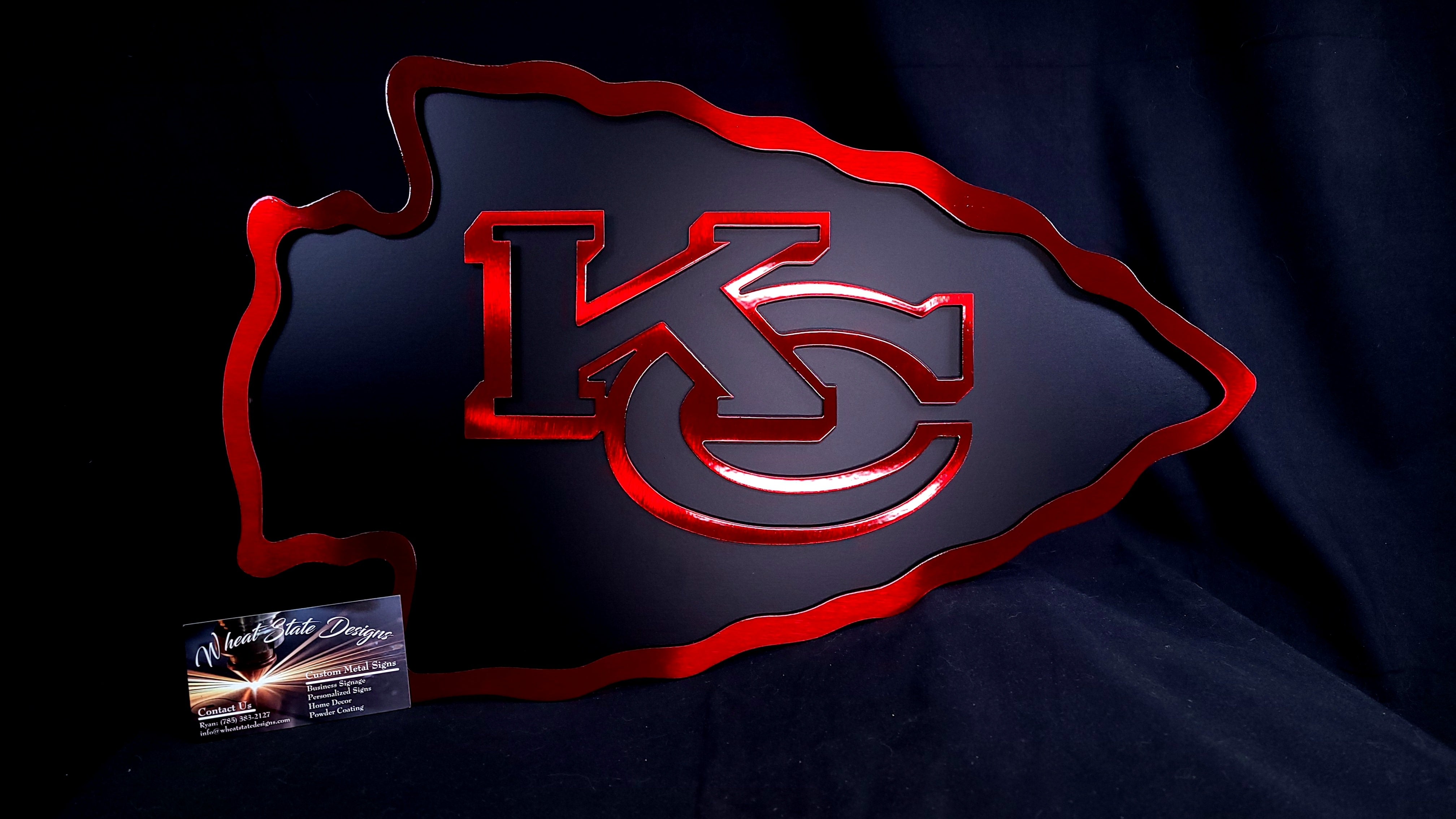 Kansas City Royals 12 Logo State Sign
