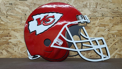 Kansas City Football Helmet - Wheat State Designs