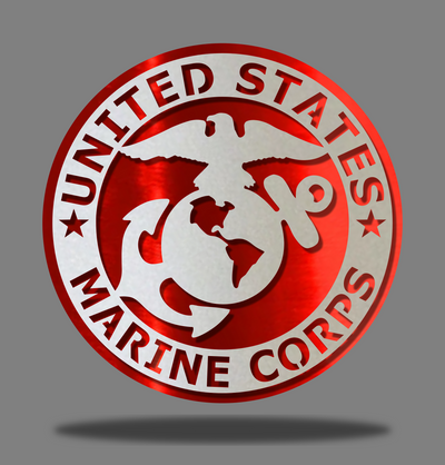 Marine Corps (Double Layered) - Wheat State Designs