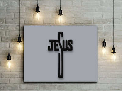 Jesus Cross - Wheat State Designs
