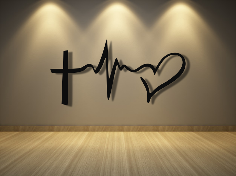 Faith, Hope, Love Icons | Wheat State Designs